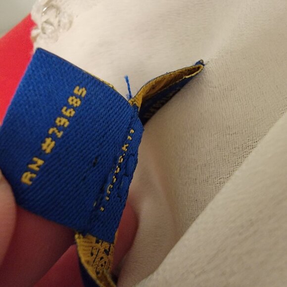 Pendleton Dress Retro Look Animal Print Short Sleeve Linen Blend Dress Sz 4P - Picture 10 of 10